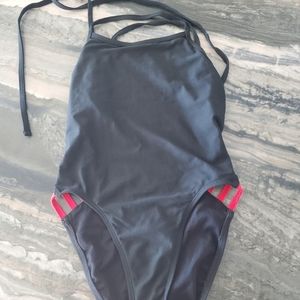 JOLYN GAVIN TIE BACK ONE PIECE DIVING SWIN SUIT SZ 26